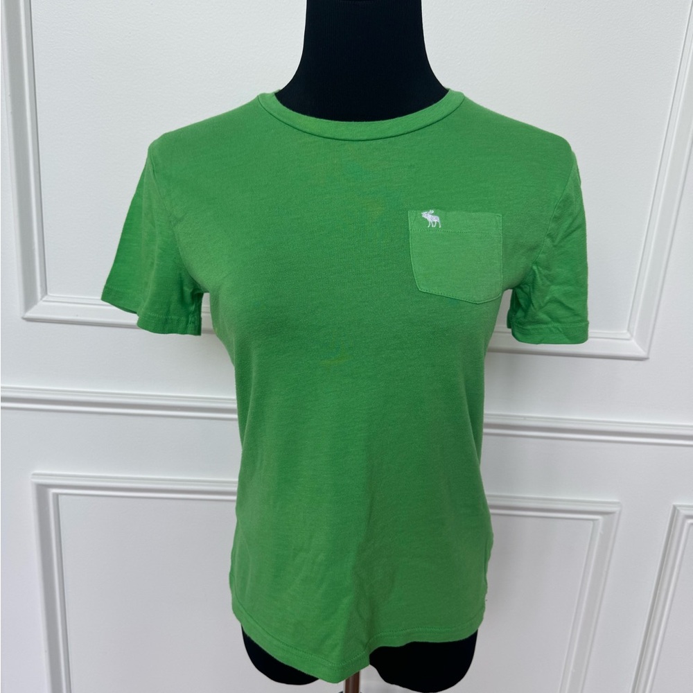 Abercrombie Kids Vibrant Green Tee